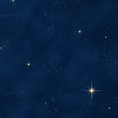 Watercolor illustration of the heavens